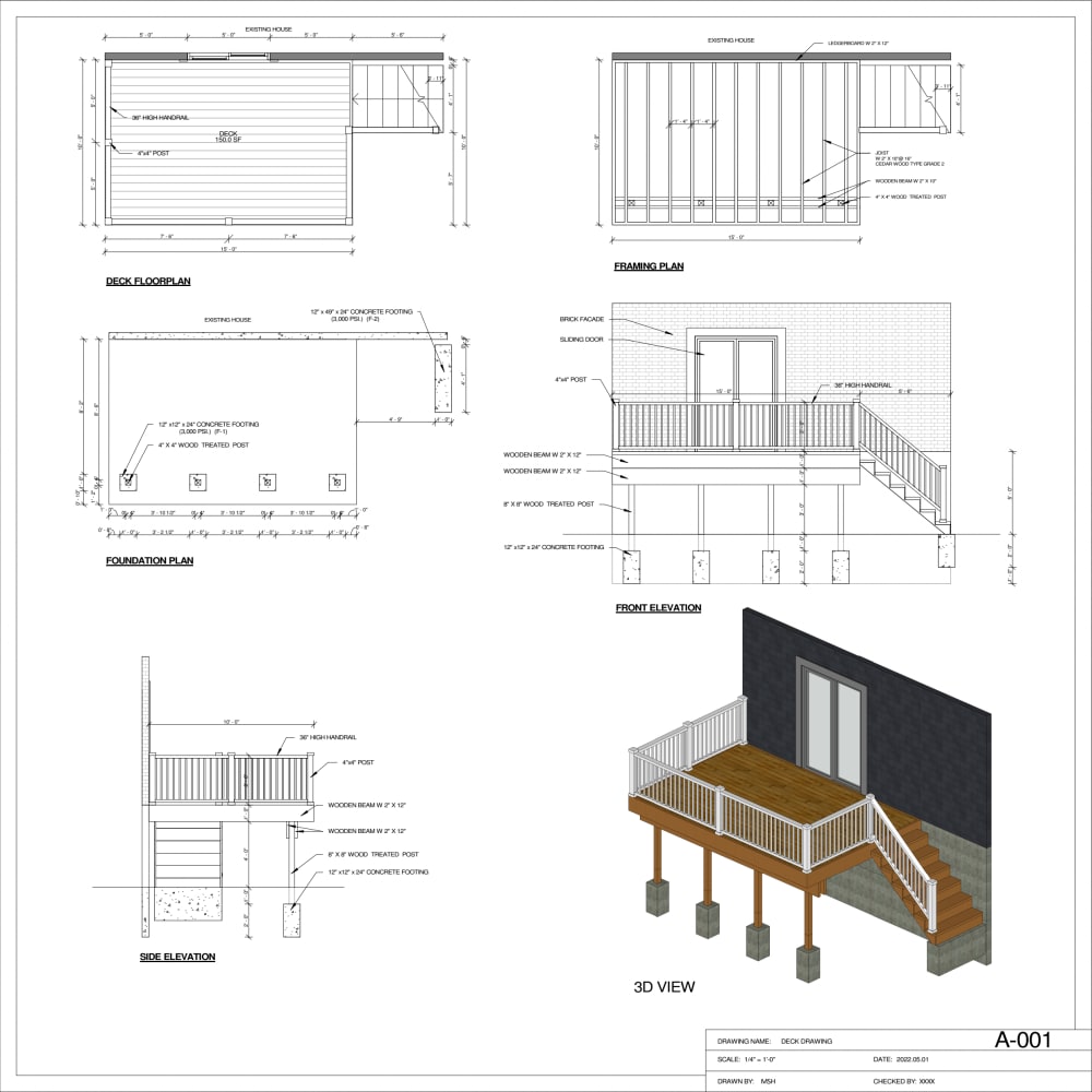 Deck Building Permit in Canton GA