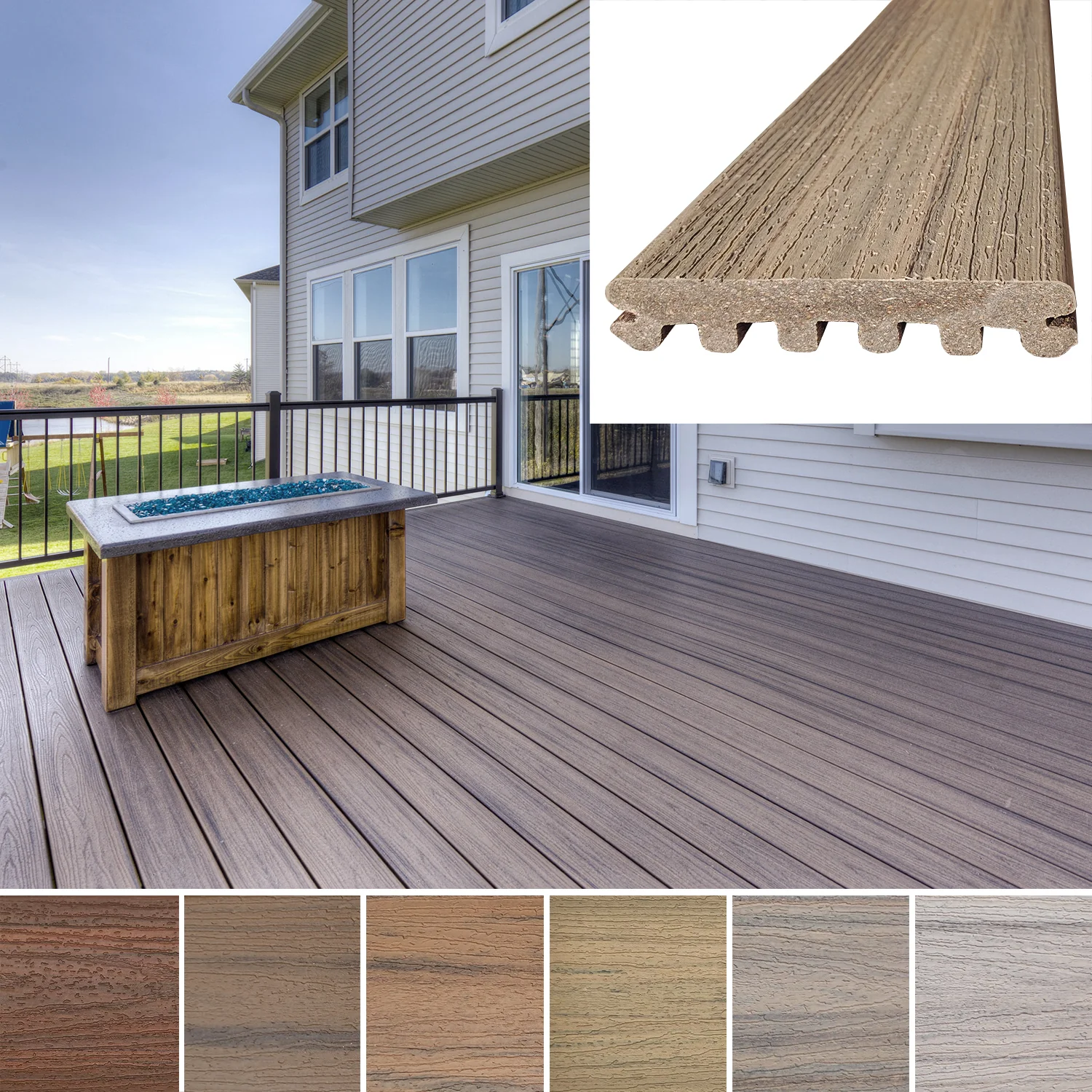 Composite decking